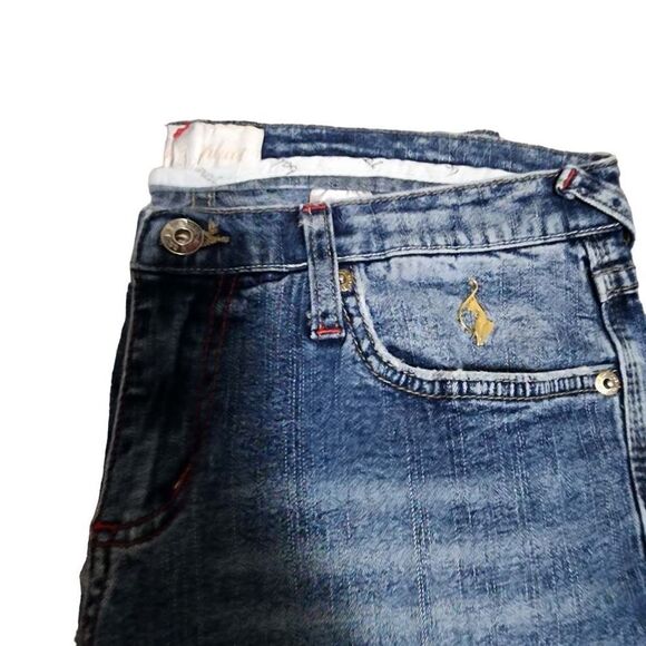 Baby Phat Y2K Size 9 Bootcut Light Wash Low Rise Jeans - Picture 10 of 15